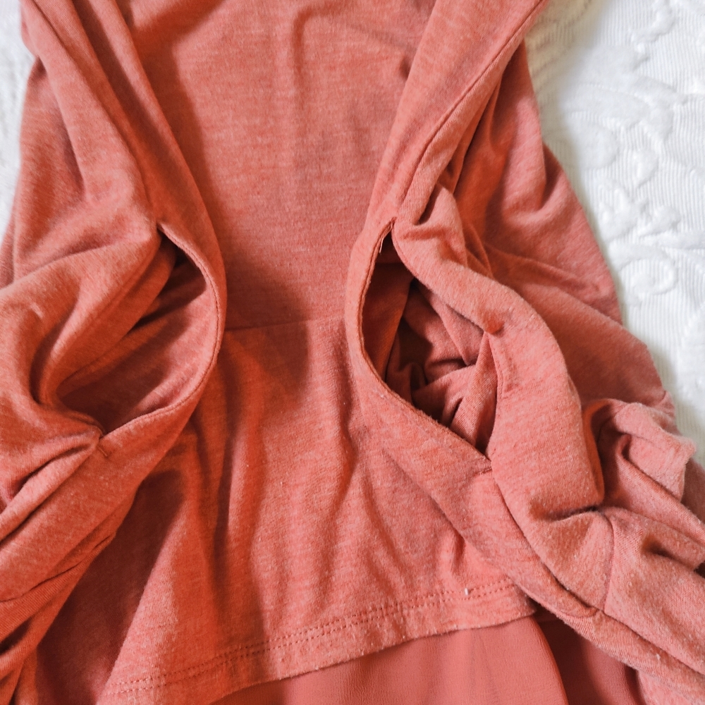 LOGO lounge by Lori Goldstein Tunic Top Long Sleeves. Small. - Picture 8 of 12